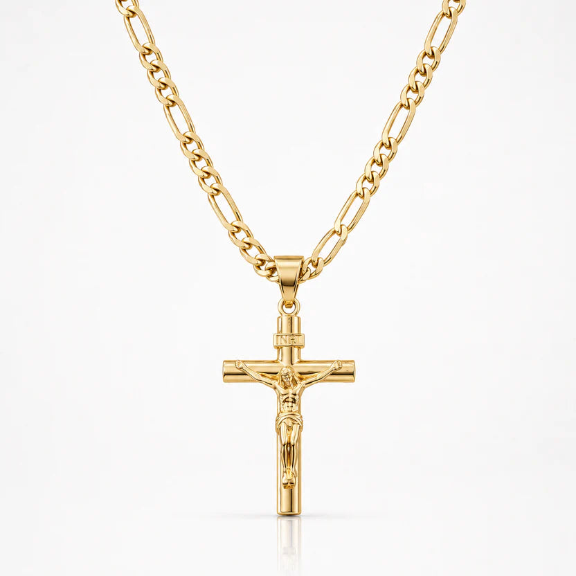 Gold Crucifix Chain