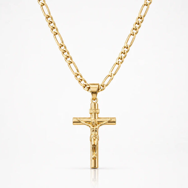 Gold Crucifix Chain