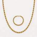 14K Gold Rope Set